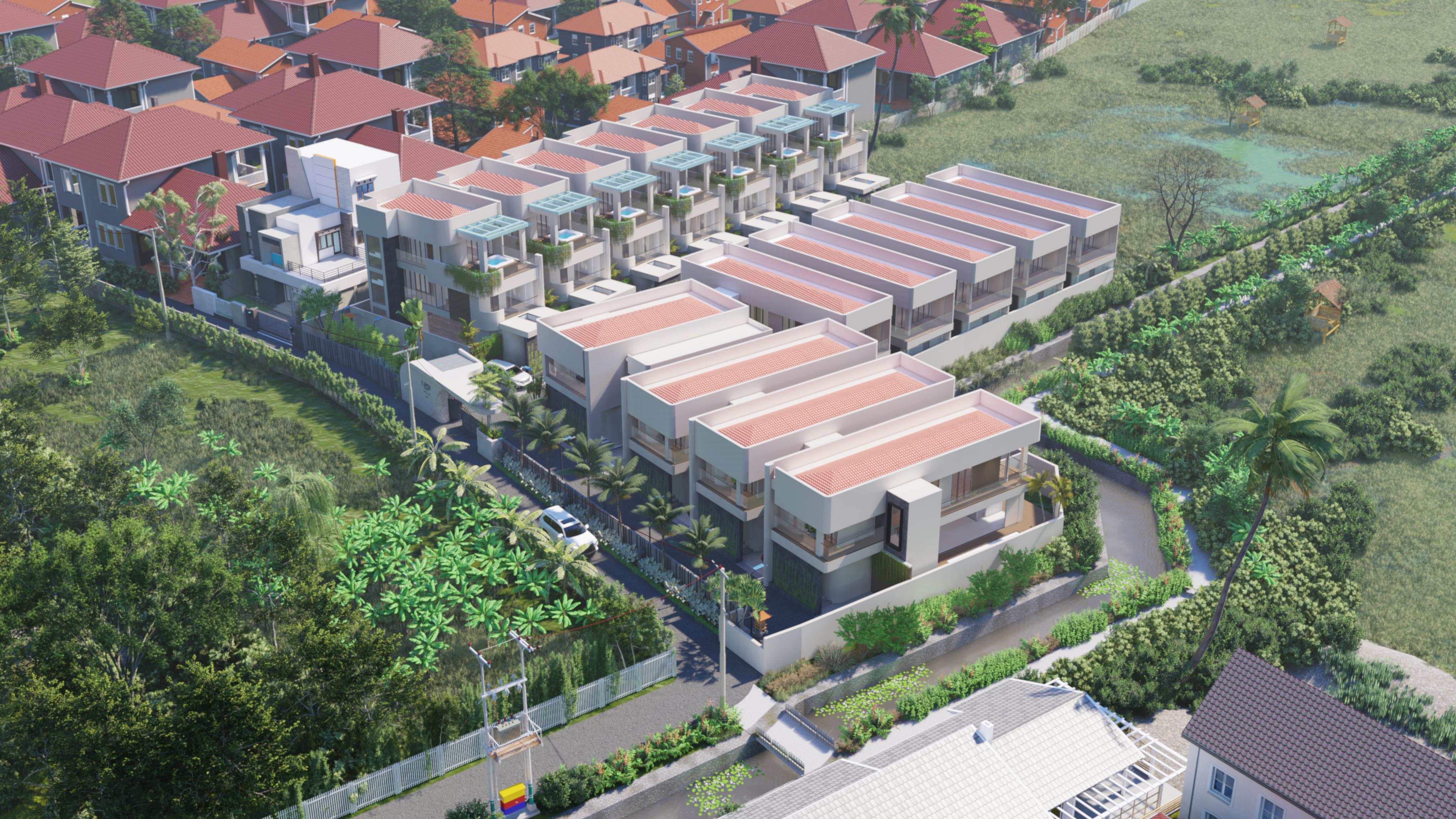 Lush Villas Seminyak development